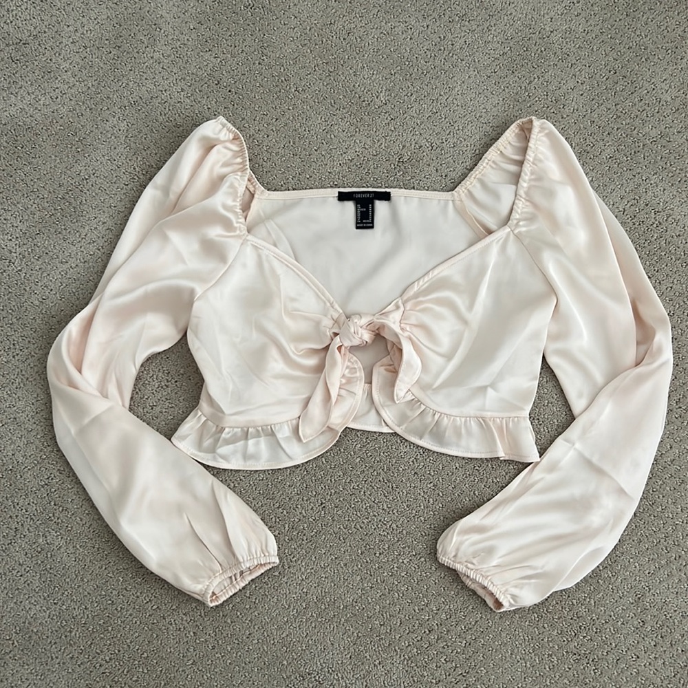 WORN ONCE Forever 21 Long Sleeve Top
